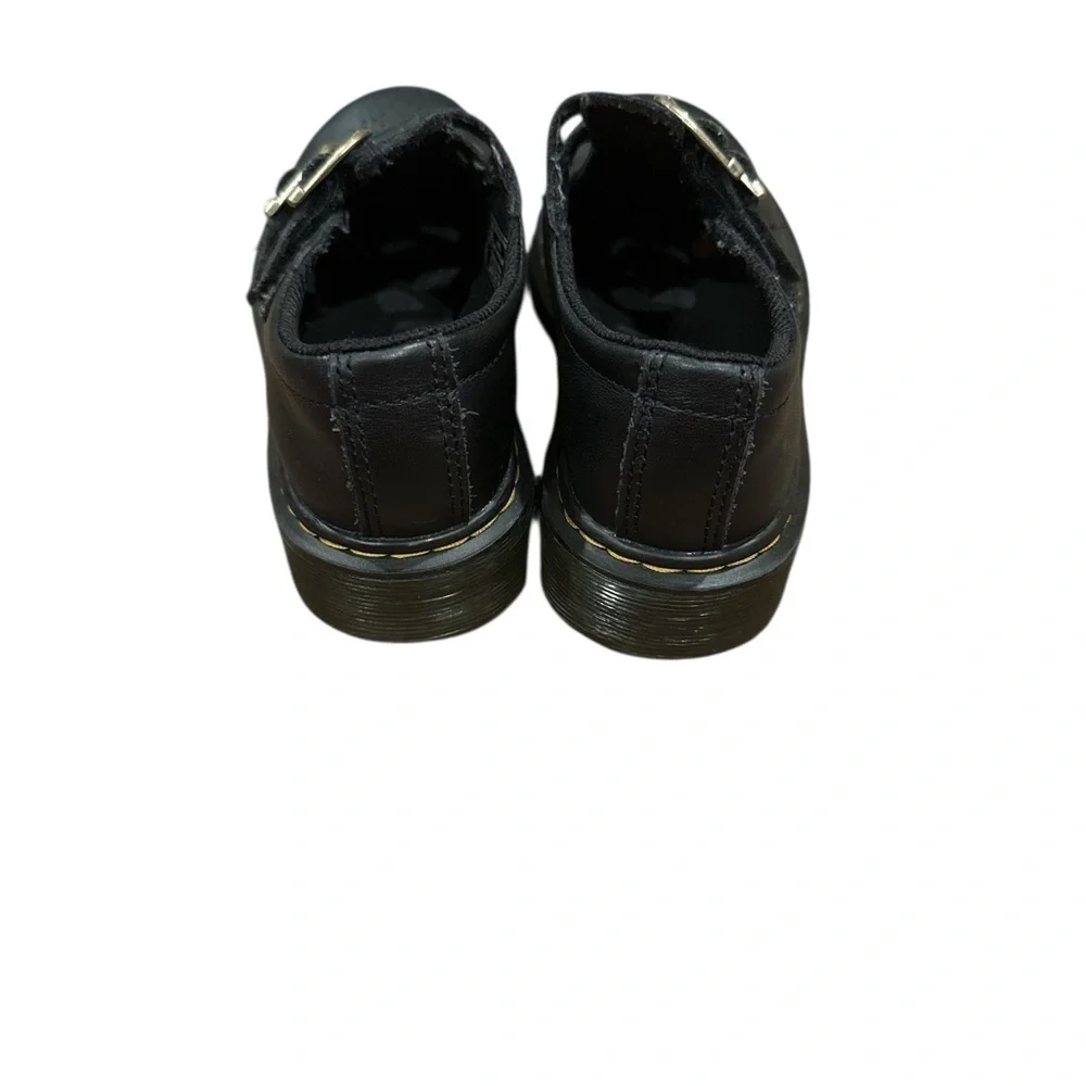 Dr. Martens Black Kids Dress Shoes with Buckles